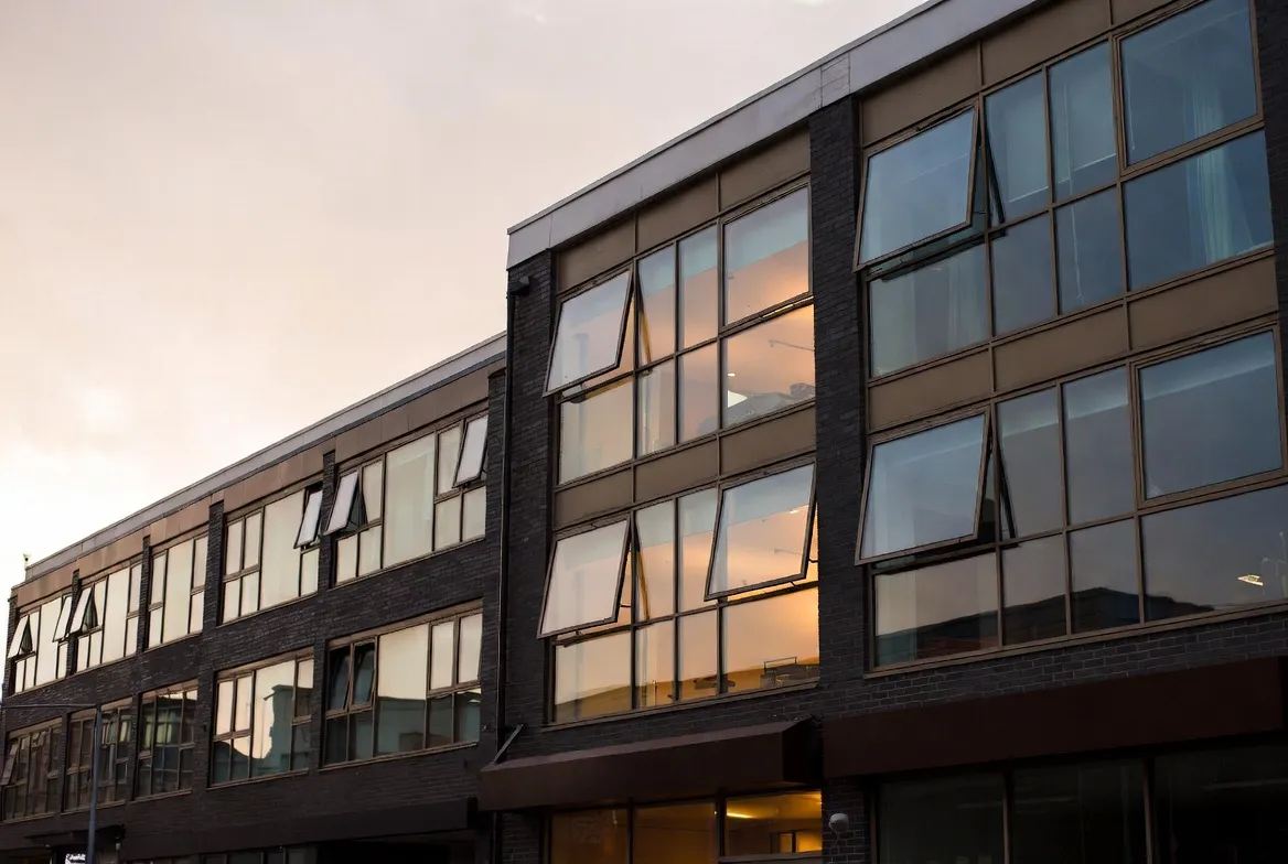 Aluminium extrusion profile showing its strength and lightweight properties.