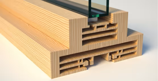 Timber double glazing